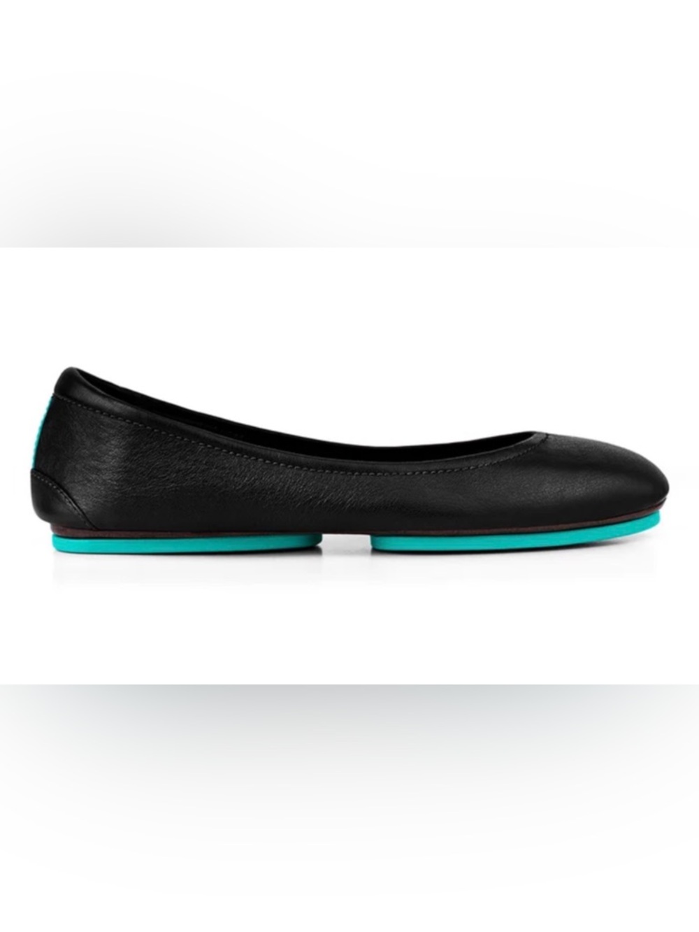 Tieks Matte Black foldable ballet flats made from Italian leather 10